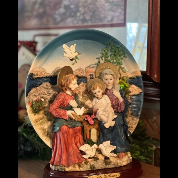 Rare Verstella Collection 3D Light Nativity Baby Jesus “Amazing Grace Sculpture - Picture 4 of 8
